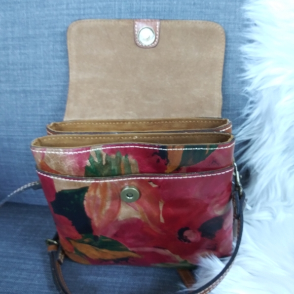 NWT PATRICIA NASH BALLURI LEATHER CROSSBODY BAG - Picture 7 of 9